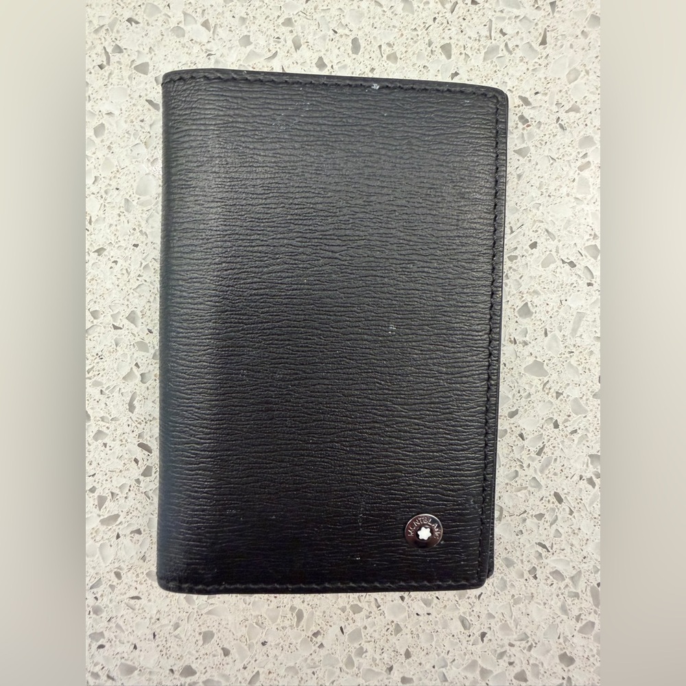 Montblanc Black Leather Card Holder
